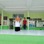 MTsN 11 Tanah Datar Gelar Upacara HAB Kemenag ke-79