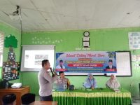 Polisi Bentengi Peserta MATAMUDA MTsN 11 Tanah Datar dari Bahaya Narkoba dan Bullying