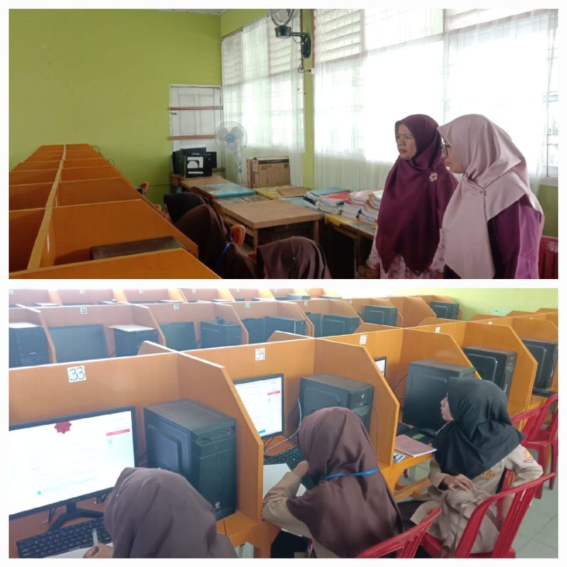 9 Siswa MTsN 11 Tanah Datar Tempur di Simulasi OMI, Siap Ukir Prestasi di MTK, IPA, dan IPS.